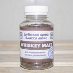 Щепа дубовая Whiskey Malt 50 гр. специальный обжиг