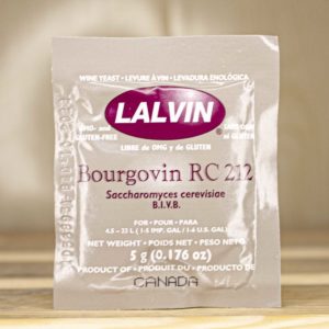 Винные дрожжи Lalvin RC212, 5 гр